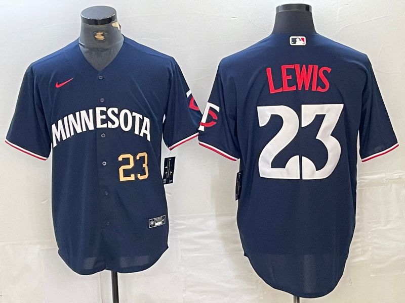 Men Minnesota Twins #23 Lewis Blue 2024 Nike Game MLB Jersey style 1->kansas city royals->MLB Jersey